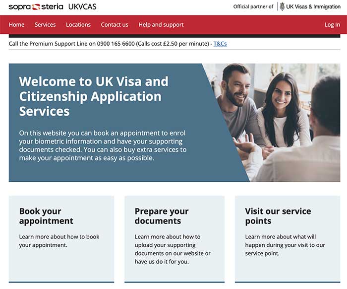 Youth mobility visa application